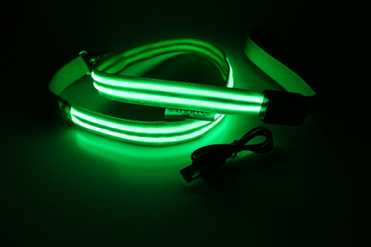 LED Neon Green Leash